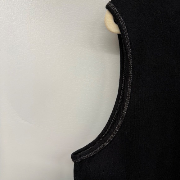 Vintage Blue Canyon Clothing Women's Black Tank Top Embellished Graphic XL Y2K - Picture 7 of 9